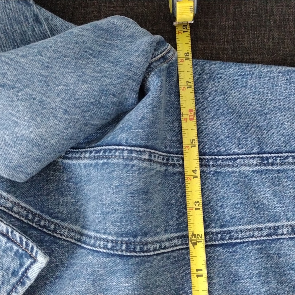 GUESS Girls' Eco Stretch Denim Dress Size 16 - Picture 14 of 16